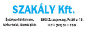 Szakály Kft. Szakály Kft.