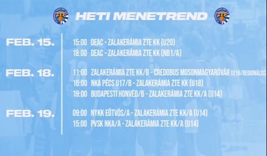 Heti program februr 13-19.