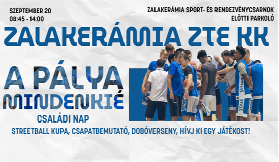 A plya mindenki! – ZTE KK Szurkoli s Csaldi Nap