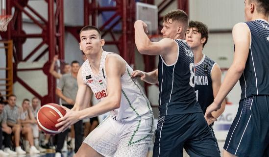 Az U18-as vlogatott legyzte Szlovkit, Csuti Kornl volt a magyarok legjobbja