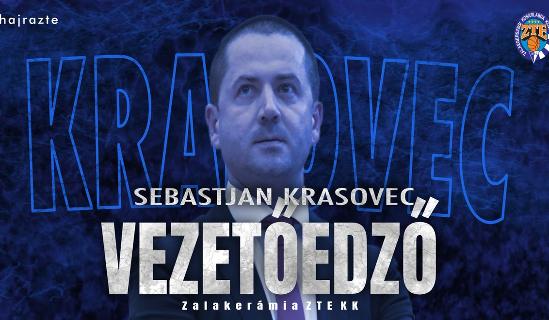 Sebastjan Krasovec csapatunk új vezetőedzője