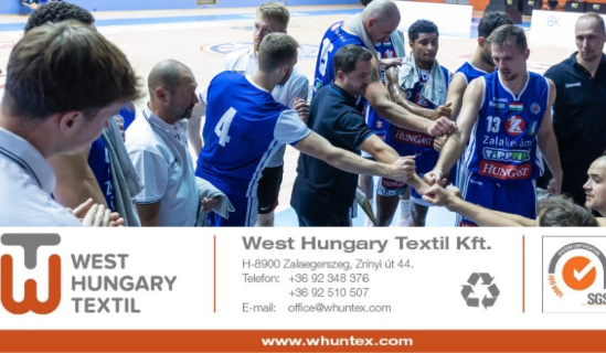 Tovbbra is csapatunk mellett a West Hungary Textil Kft.