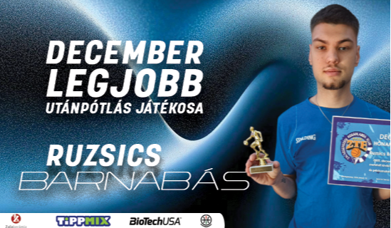 December h�nap ut�np�tl�s-j�t�kosa: Ruzsics Barnab�s