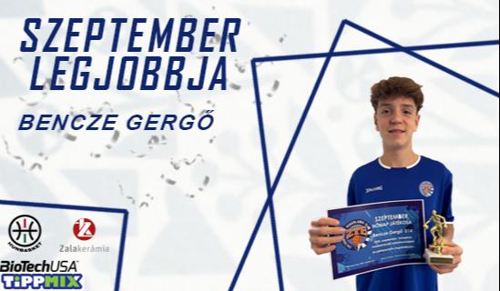 Szeptember hnap utnptls jtkosa: Bencze Gerg