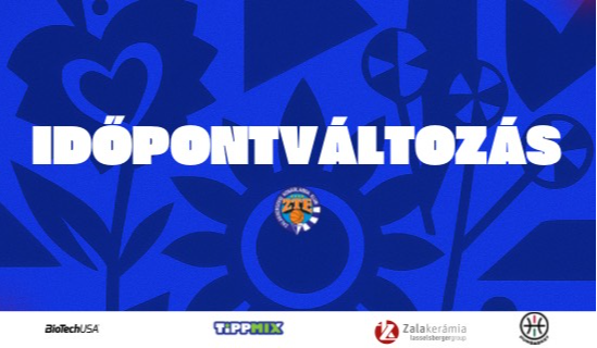 V�ltoz�s a menetrendben – m�dosult k�t m�rk�z�s�nk id�pontja