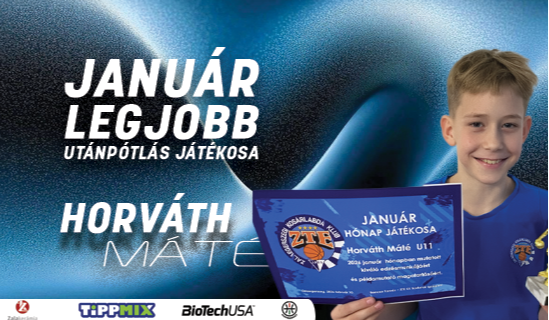 Janu�r h�nap ut�np�tl�s j�t�kosa: Horv�th M�t�